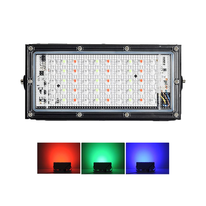 Светодиодный прожектор RGB floodlight 50Вт Uralight